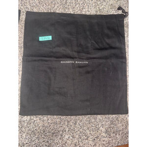 Giuseppe Zanotti Black Dust Storage Bag One Size​